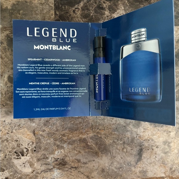 MontBlanc Legend Men’s Eau de Parfum 1.2ml Sample Spray Bodycare Beauty New - Picture 2 of 3